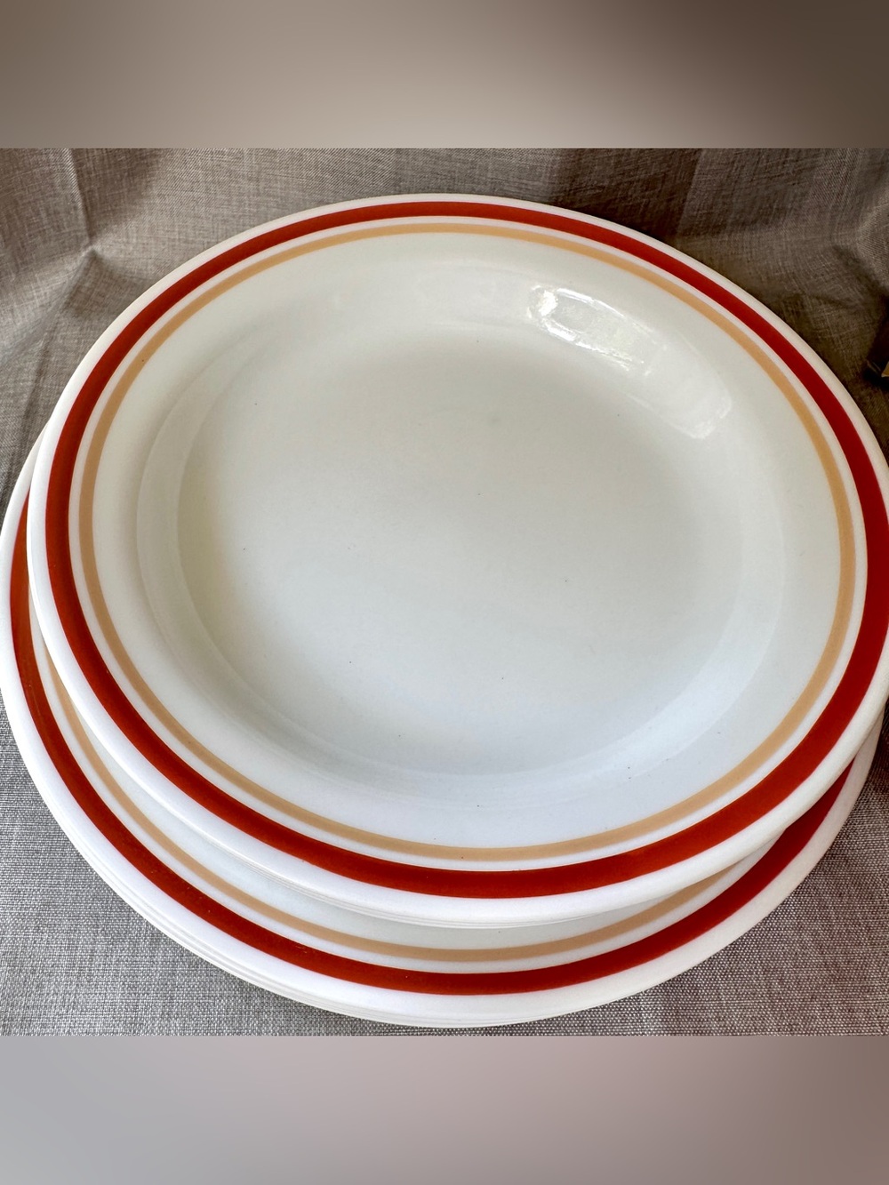 *Vintage* NEW in Box! Corelle Dimension IV Cinnamon 16 Piece Set 4 Place Setting - Picture 10 of 16